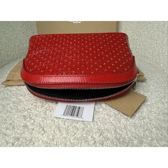 MICHAEL KORS-Monogram-Crimson-Travel Purse-Brand New w/Tag-Authentic-Rare - Picture 9 of 12